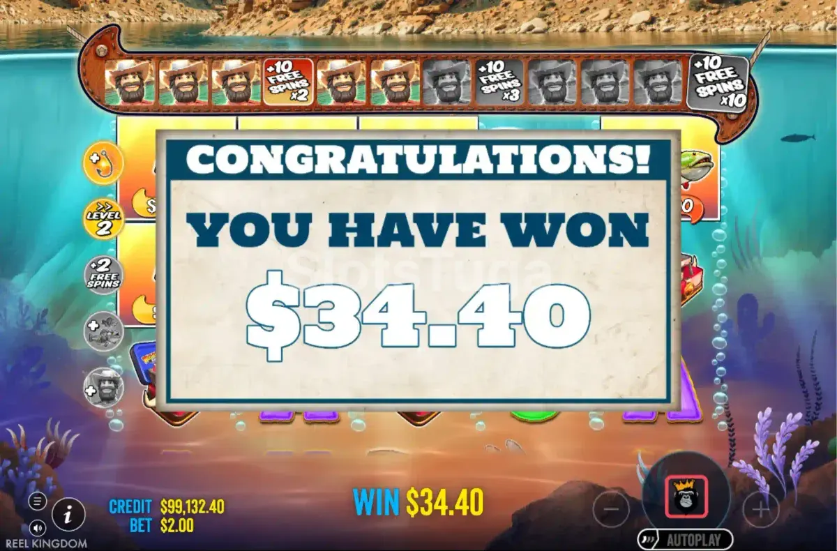Grande vitória no Big Bass Splash 1000 com multiplicador máximo ativo