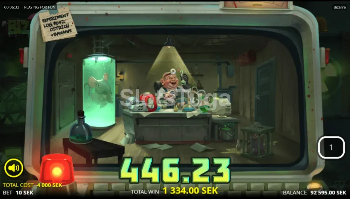 Grande vitória na slot Bizarre da Nolimit City