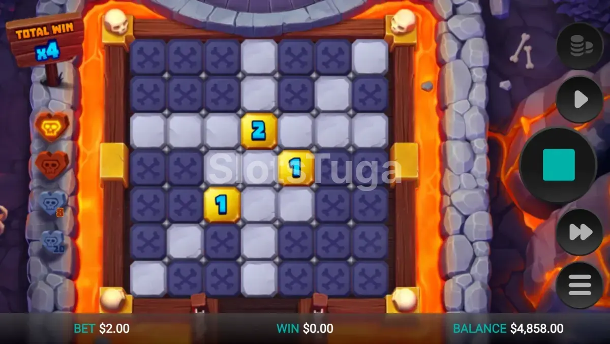 Free Spins ativos na slot Bone Raiders