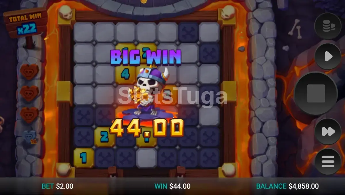 Big win na slot Bone Raiders