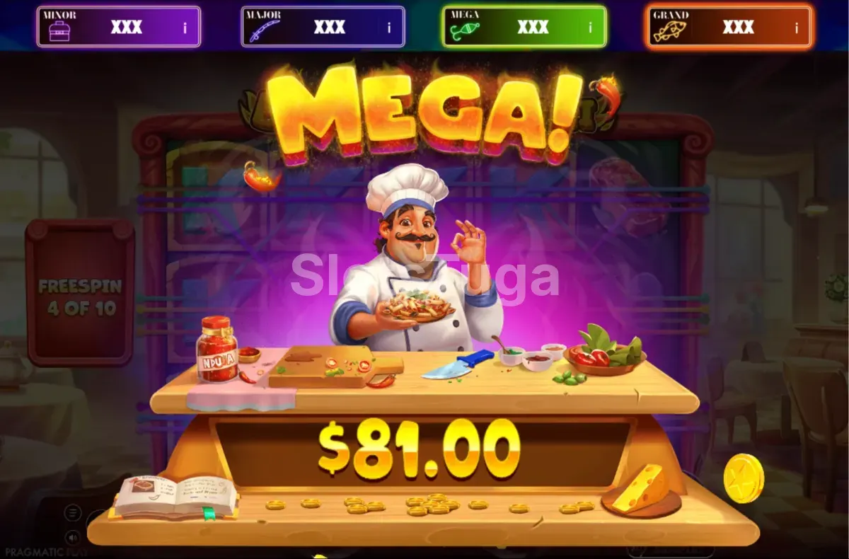 Ganho elevado em Book of Chilli, Big Bass Jackpot Bonanza durante a ronda de bónus
