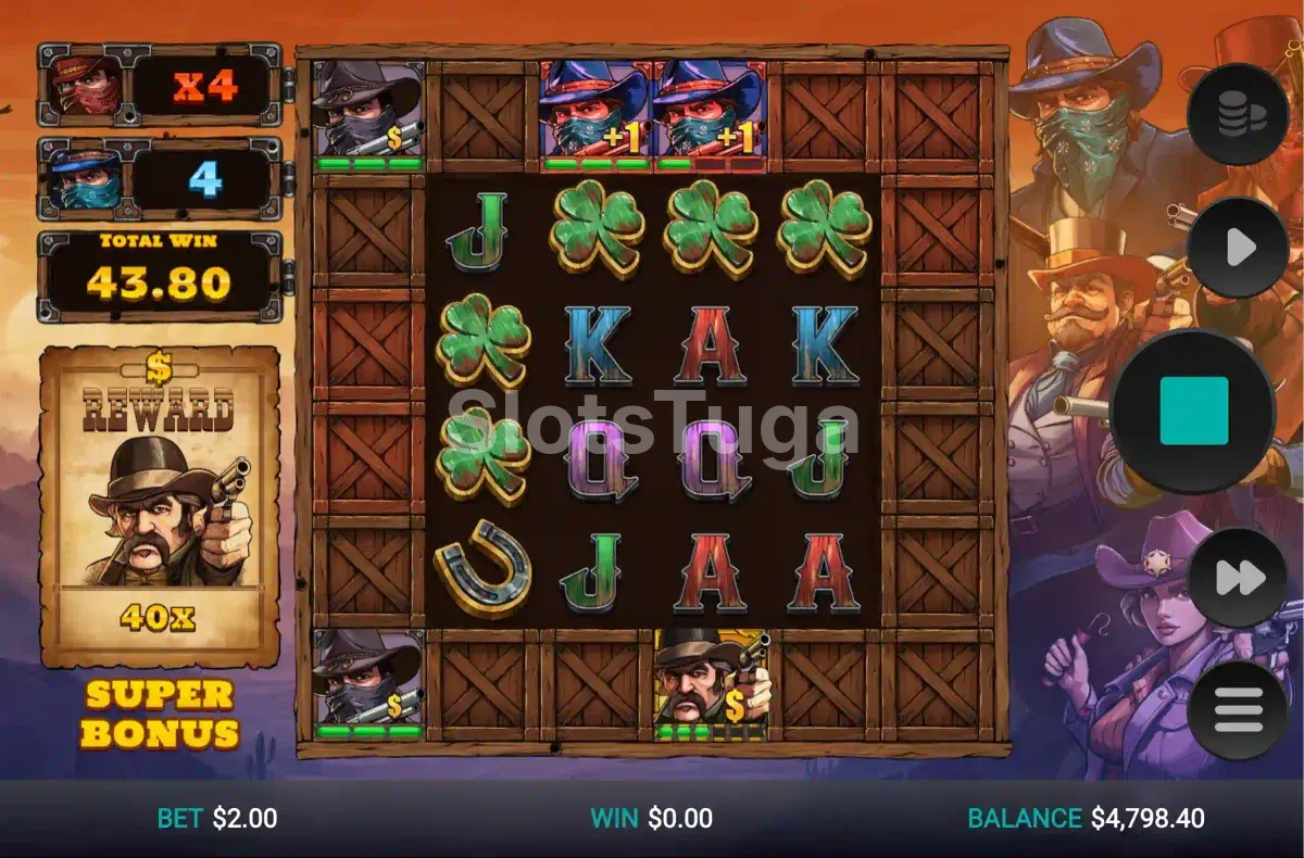 Rodadas grátis ativadas no Bounty County - slot Relax Gaming