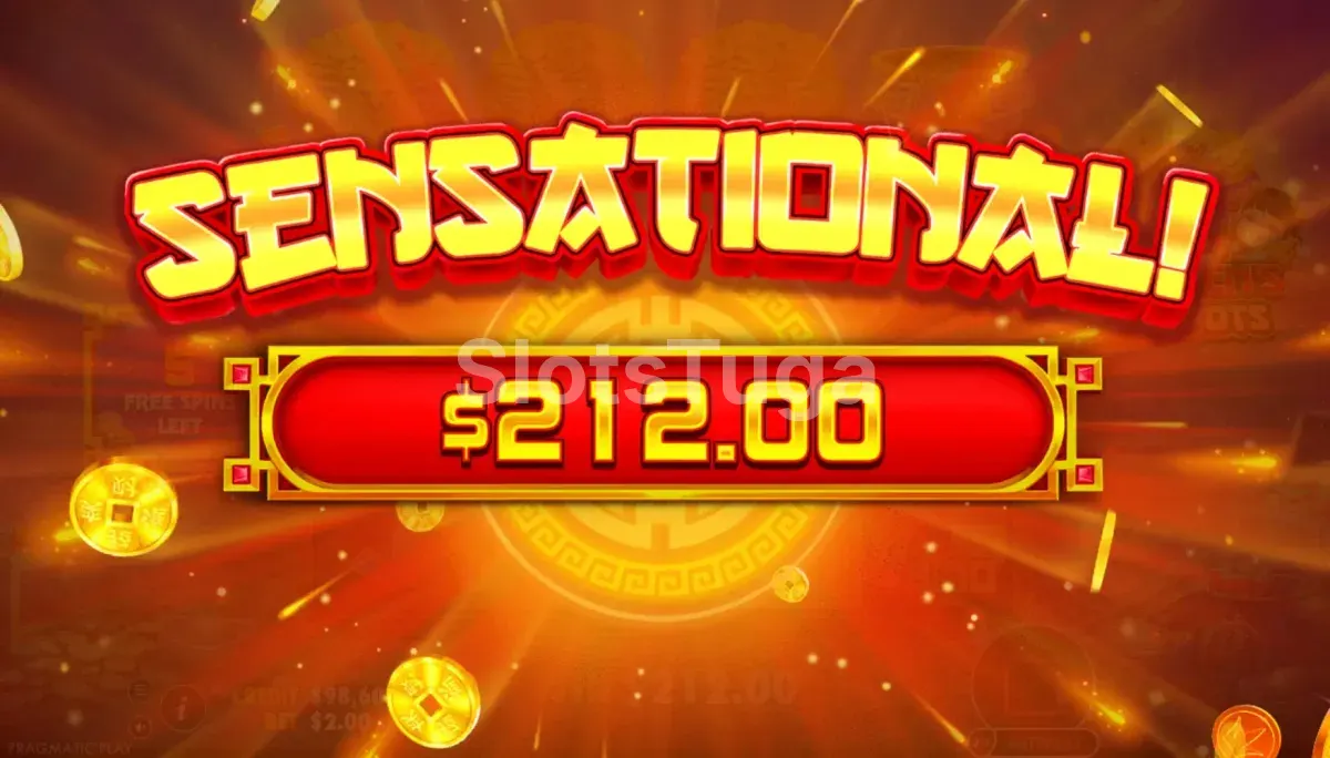 Grande vitória no Caishen's Cash Pots com multiplicadores empilhados