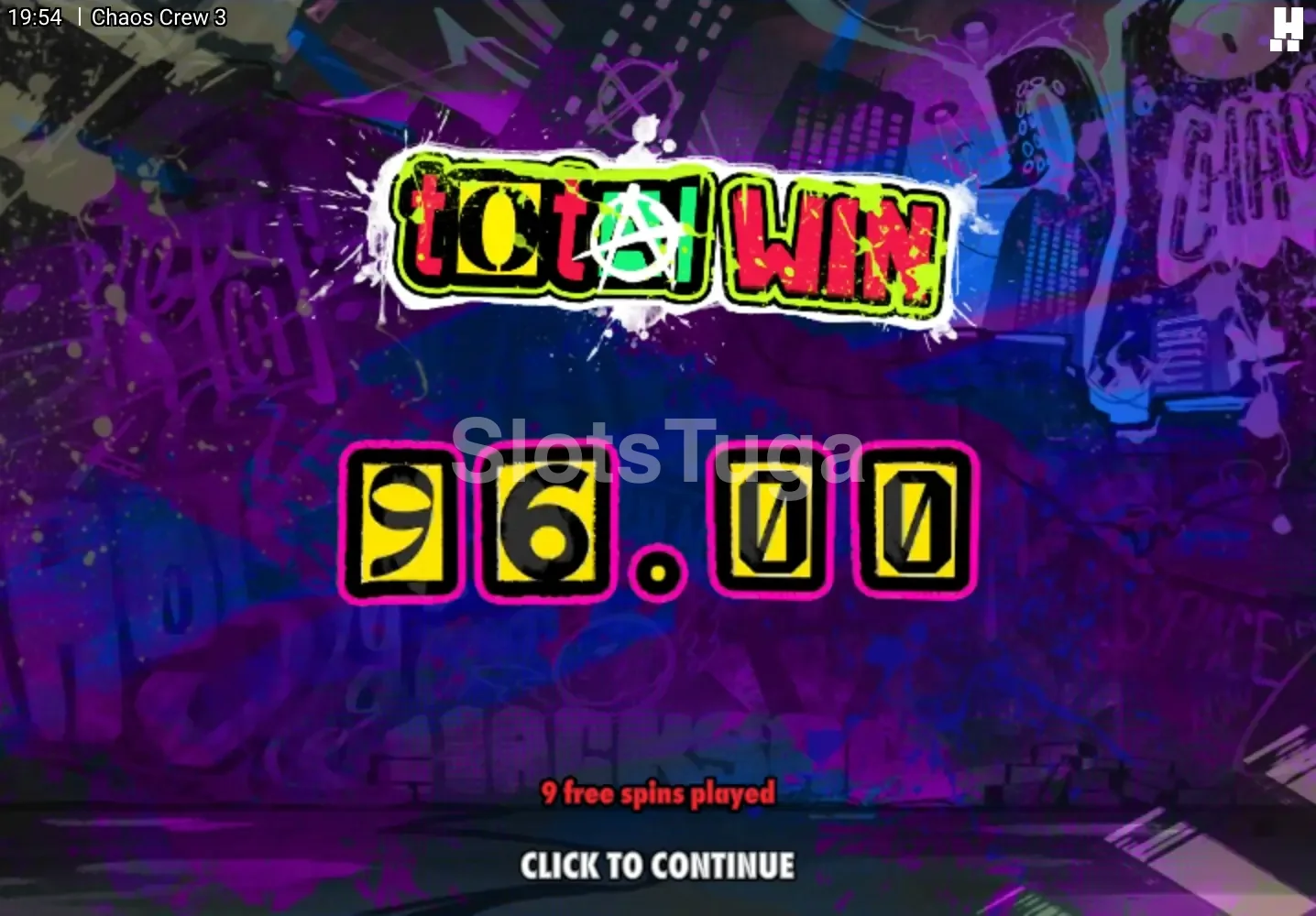 Tela de grande vitória no Chaos Crew 3 com premiação expressiva