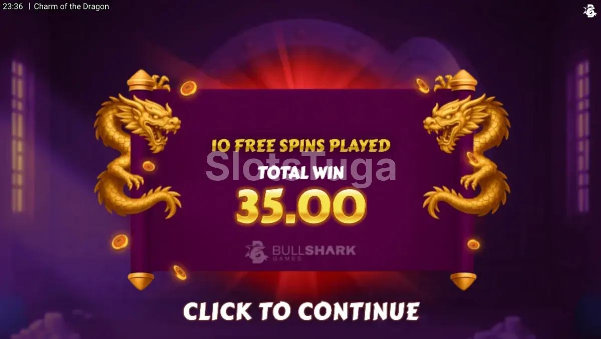 Big win no Charm of the Dragon com multiplicador expressivo na tela