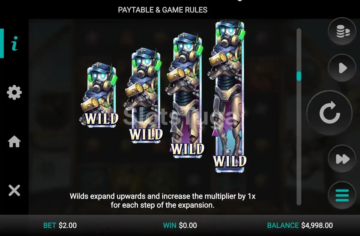 Expansão de wild em Cloudforge