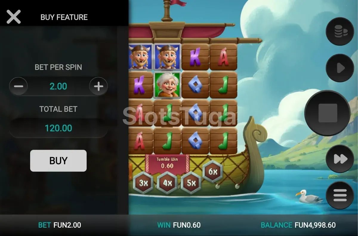 Opção de compra de bônus na Cod of Thunder Dream Drop