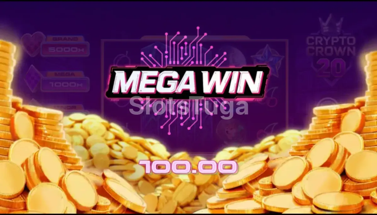 Big win na Crypto Crown 20 com multiplicadores em ação