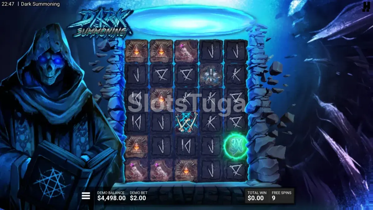 Rodadas grátis da Dark Summoning ativadas no modo Trial by Hellfire