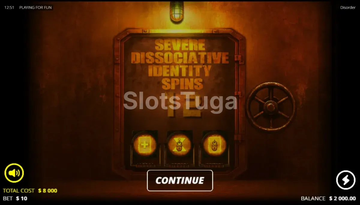 Rodadas grátis ativas na slot Disorder com multiplicadores em destaque