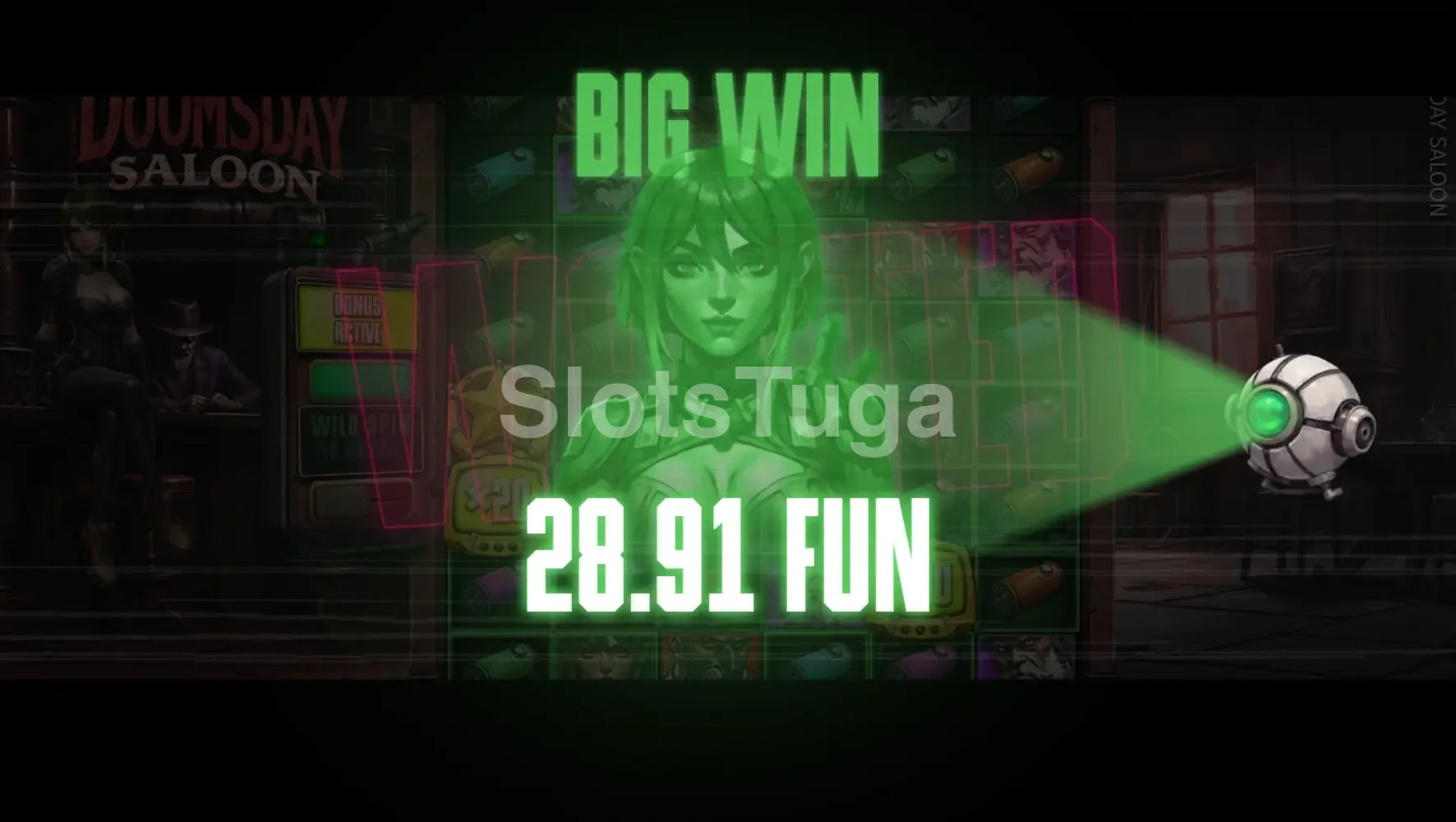 Grande vitória no Doomsday Saloon da BGaming