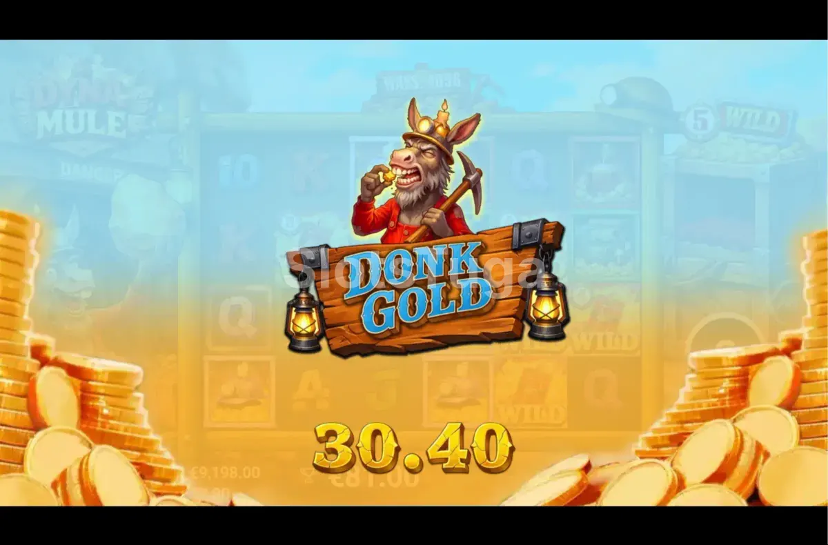 Big win da slot Dyna Mule com wilds acumulados