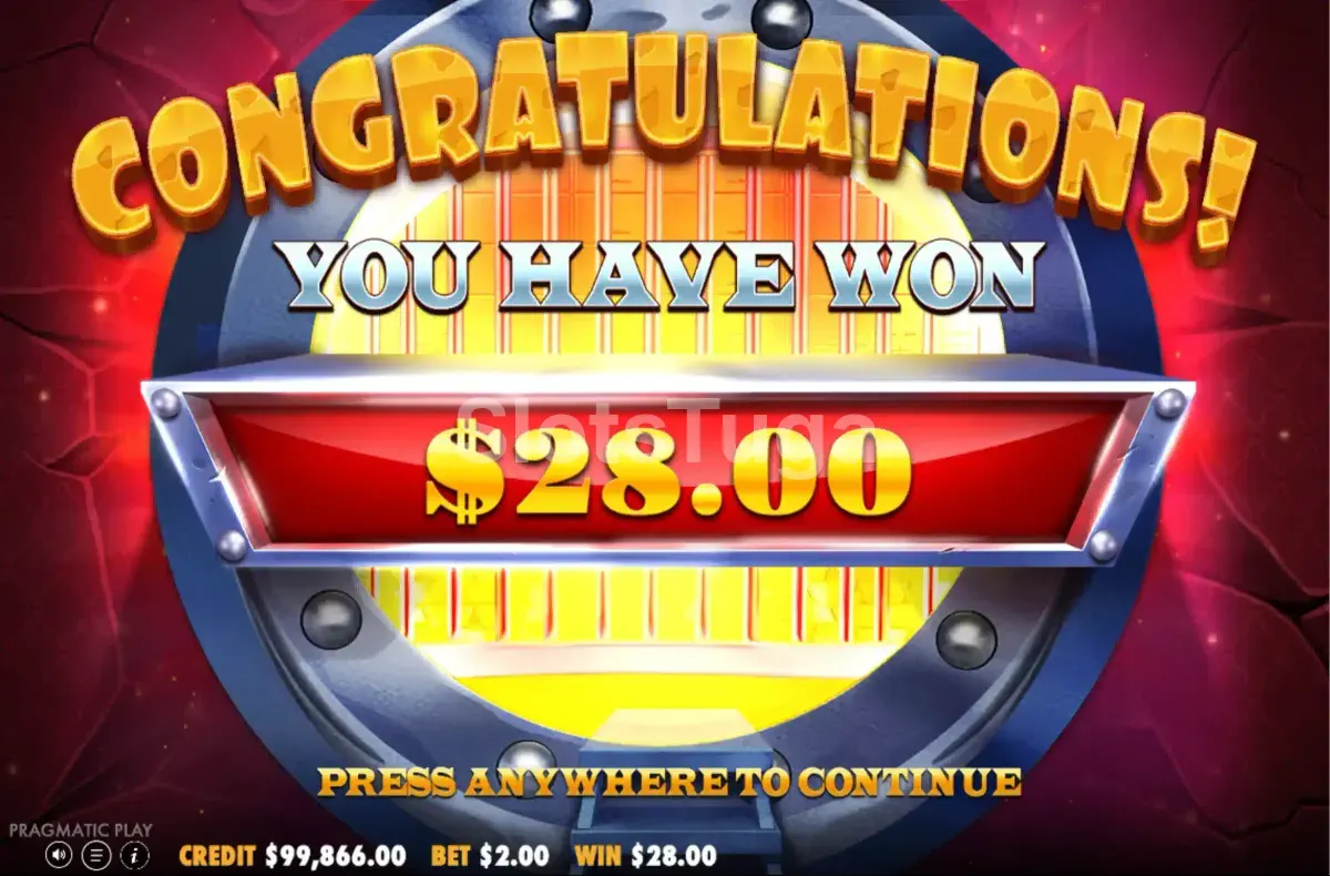 Big win explosivo na slot Empty the Bank com multiplicadores altos