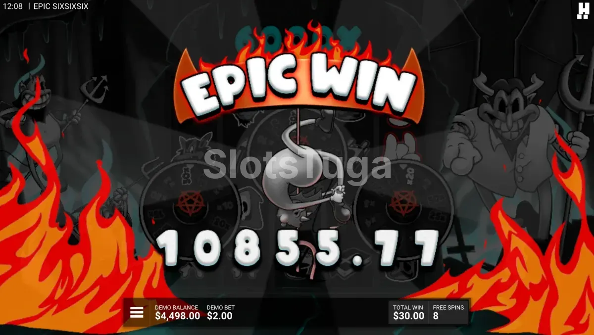 Ganho acumulado numa roda vermelha de Epic SixSixSix