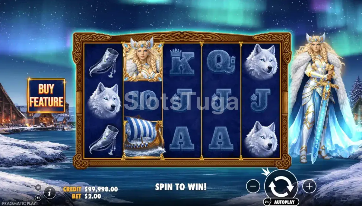 Grelha do jogo base em Freya 1000