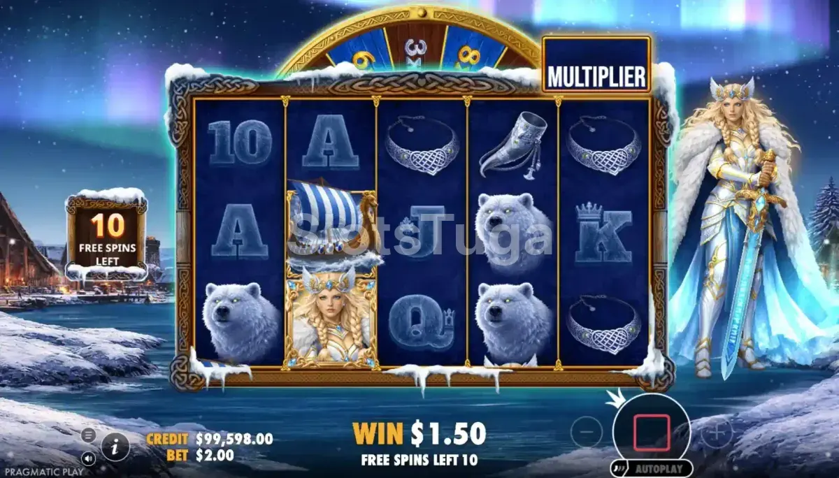 Ronda de free spins em Freya 1000