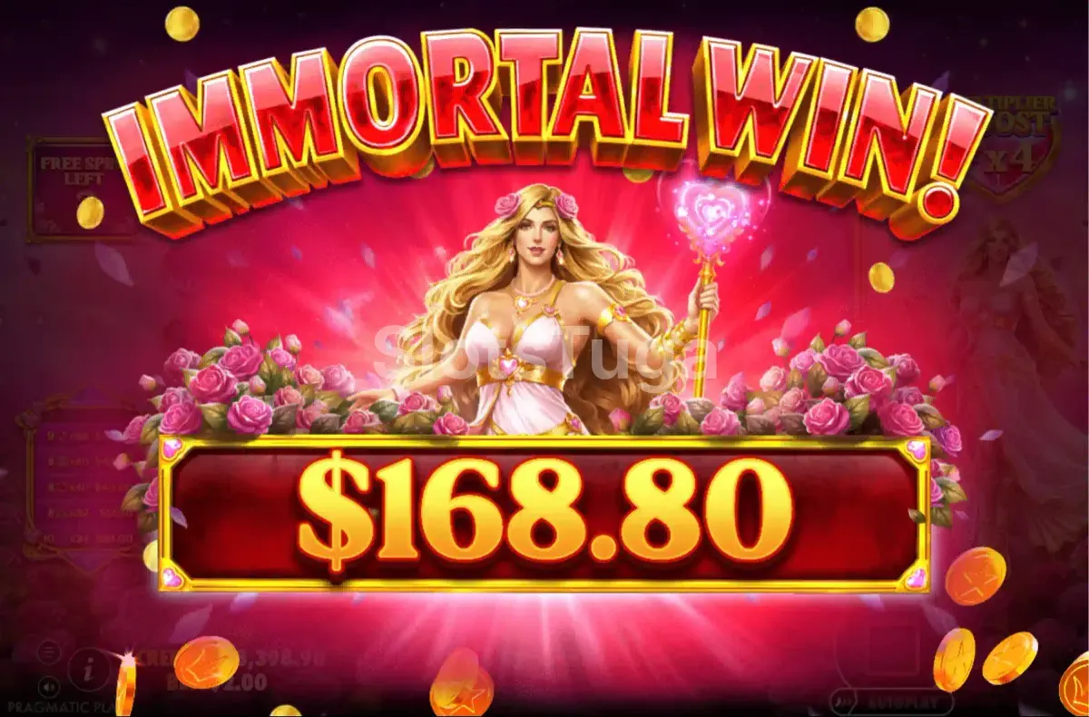 Grande vitória na Hearts of Venus com multiplicadores empilhados