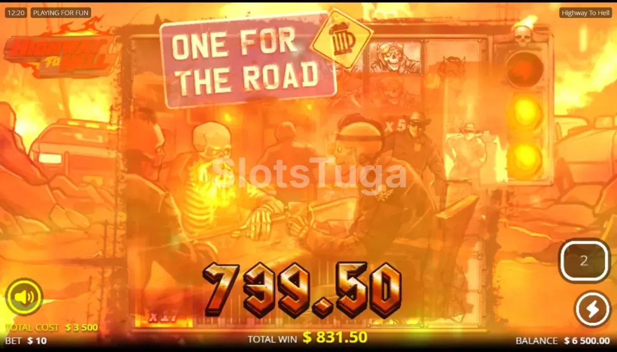 Grande vitória na Highway to Hell da Nolimit City