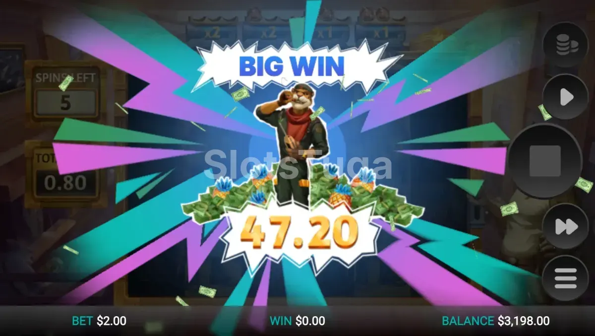Grande vitória conquistada na slot Iron Bank 2