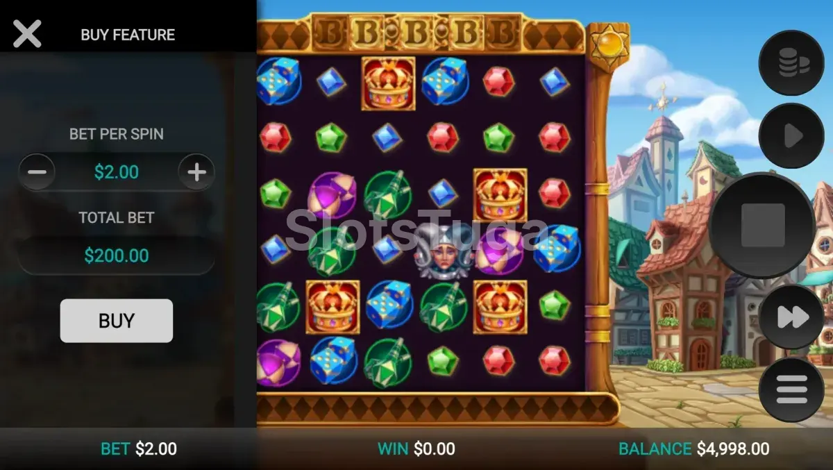 Opção de compra de bônus no Joker Split da Relax Gaming