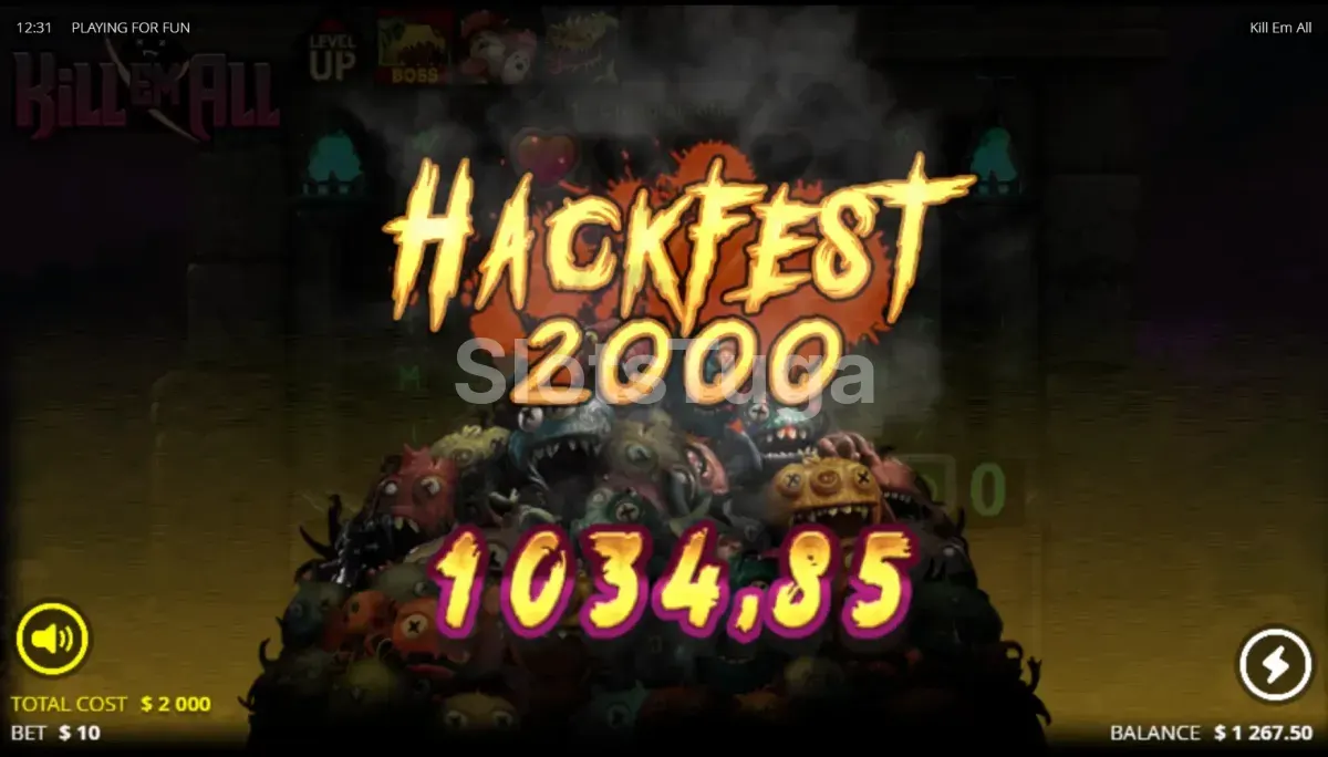 Big win épico no Kill Em All com multiplicador gigante