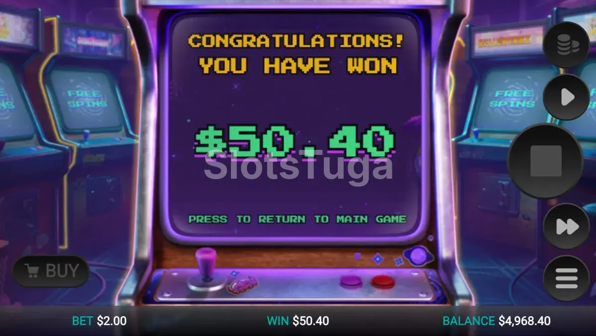 Grande vitória na slot Line Busters Dream Drop com multiplicadores ativos