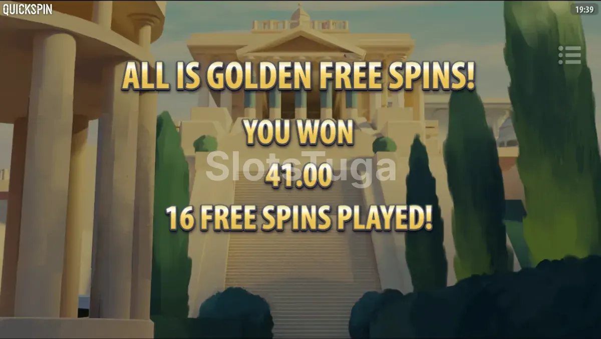 Grande vitória na slot Midas Coins da Quickspin