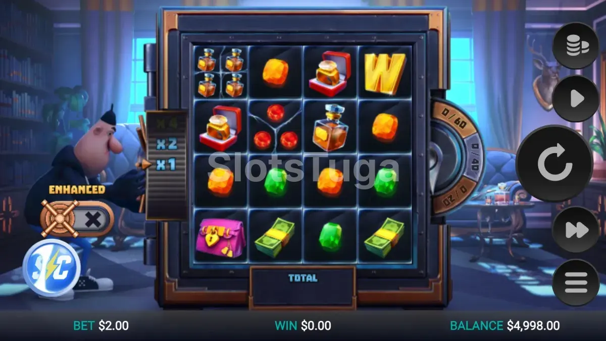 Jogo base do Midnight Marauder ClusterBreaker em ação