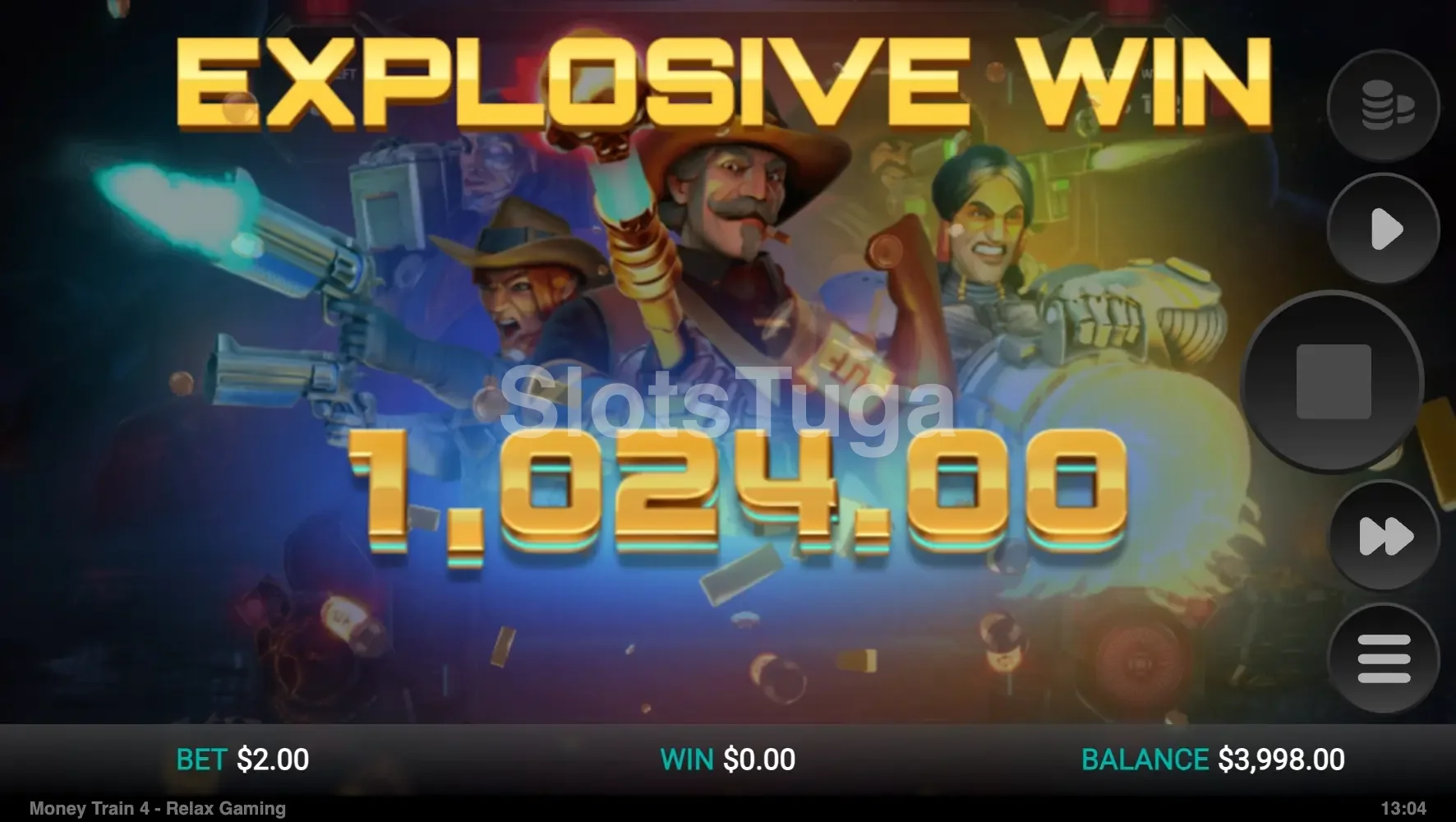 Grande vitória no Money Train 4 com multiplicadores explosivos