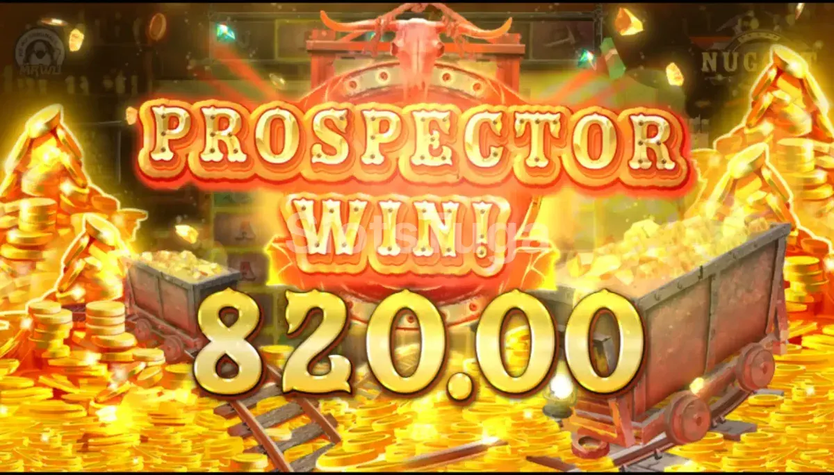 Grande vitória registrada na slot Nugget com multiplicador alto