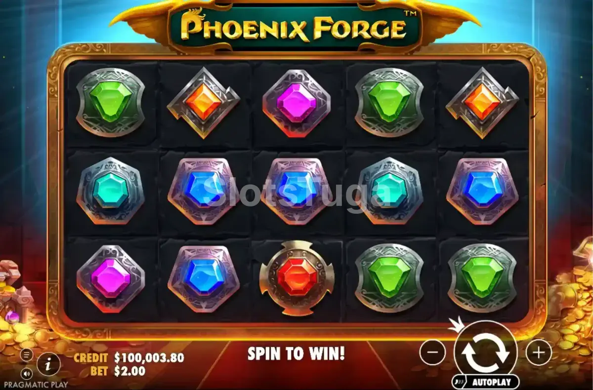 jogo base do Phoenix Forge em ação