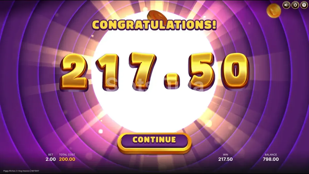 Big win no Piggy Riches 3 Hog Heaven com multiplicadores altos