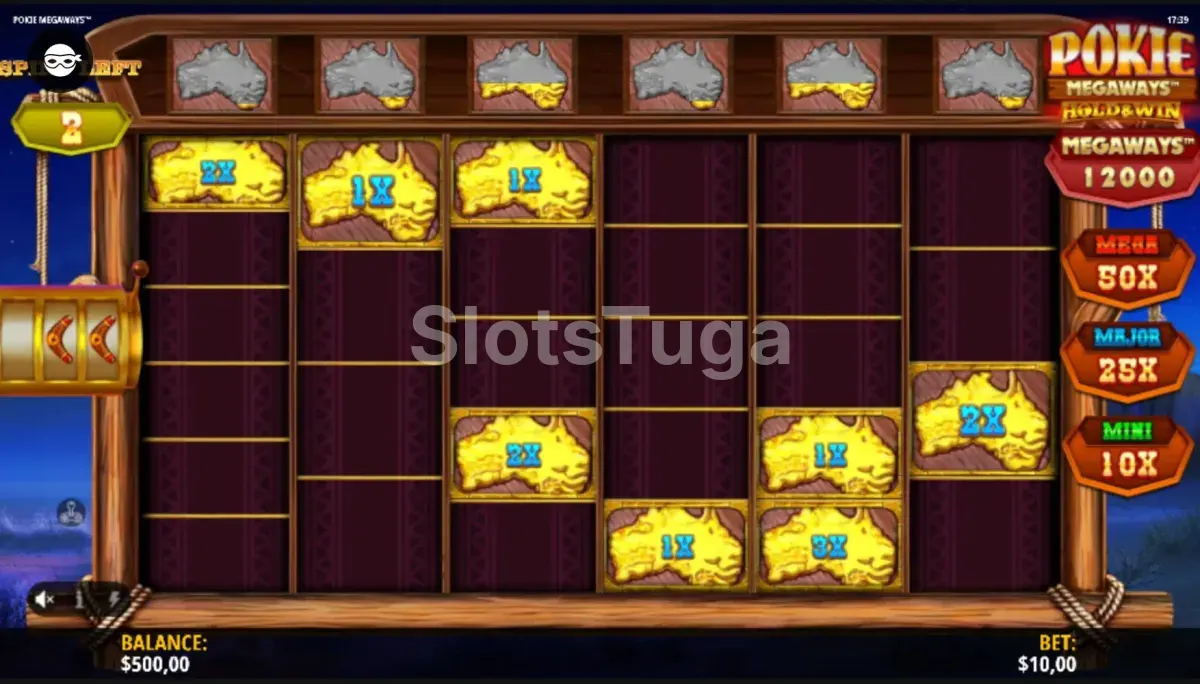Rodadas grátis em andamento na Pokie Megaways