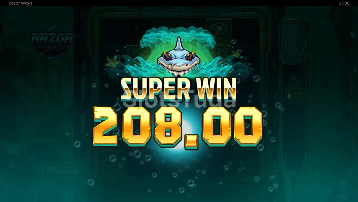 Big win no Razor Ways com a grade completamente expandida