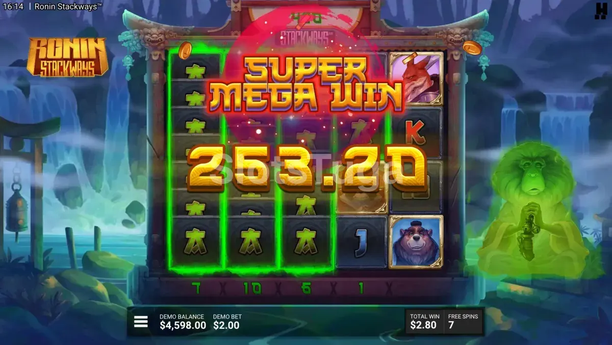Grande vitória conquistada no Ronin StackWays