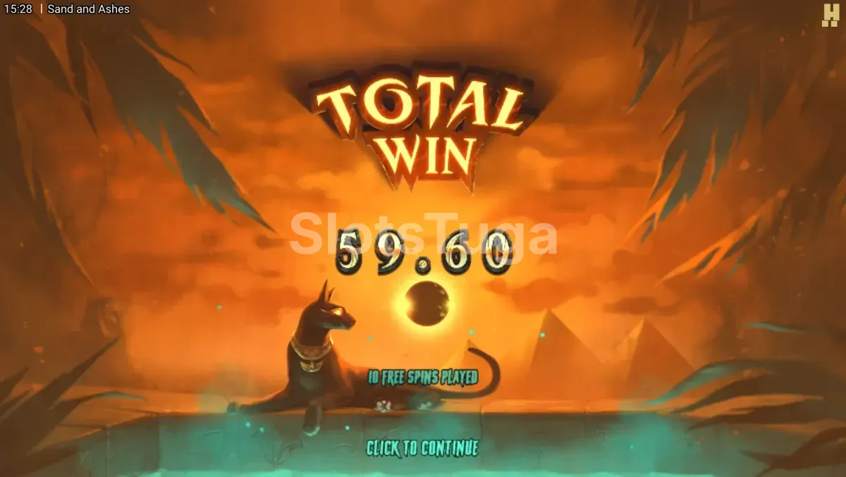Big win no Sand And Ashes com multiplicadores acumulados na tela