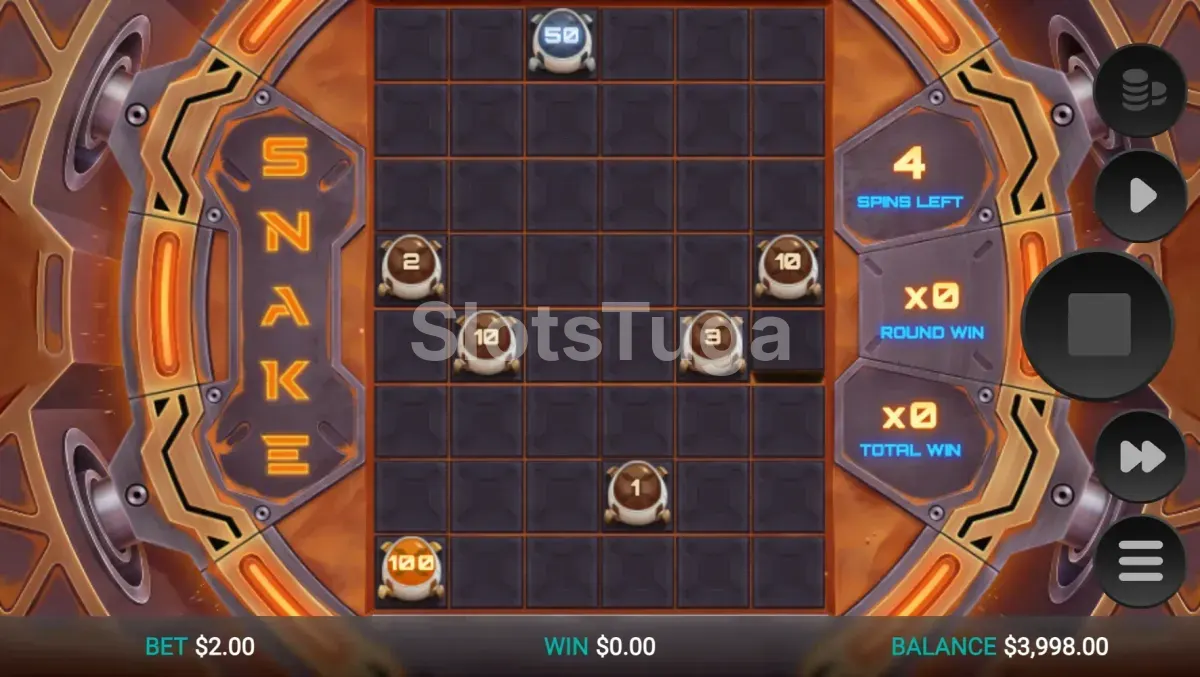 Rodadas grátis do Snake Arena 2 em ação