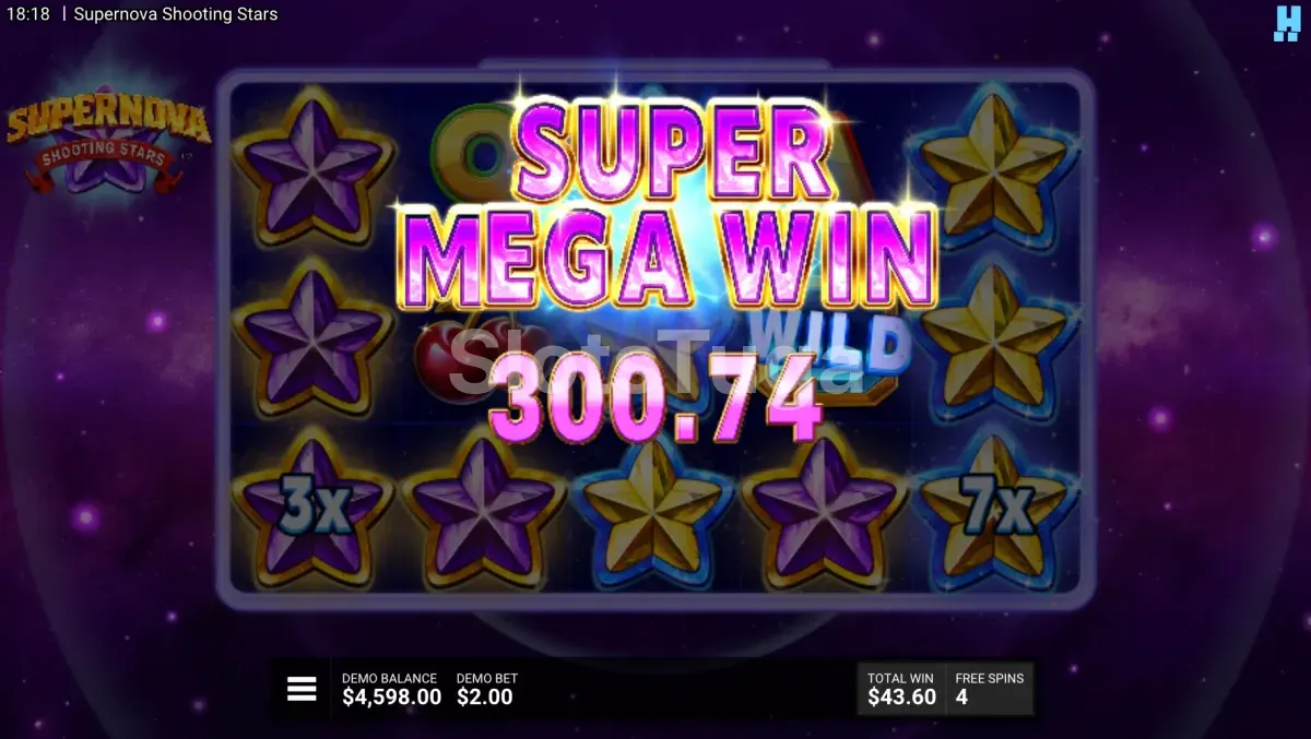 Ganho significativo com multiplicadores em Supernova Shooting Stars