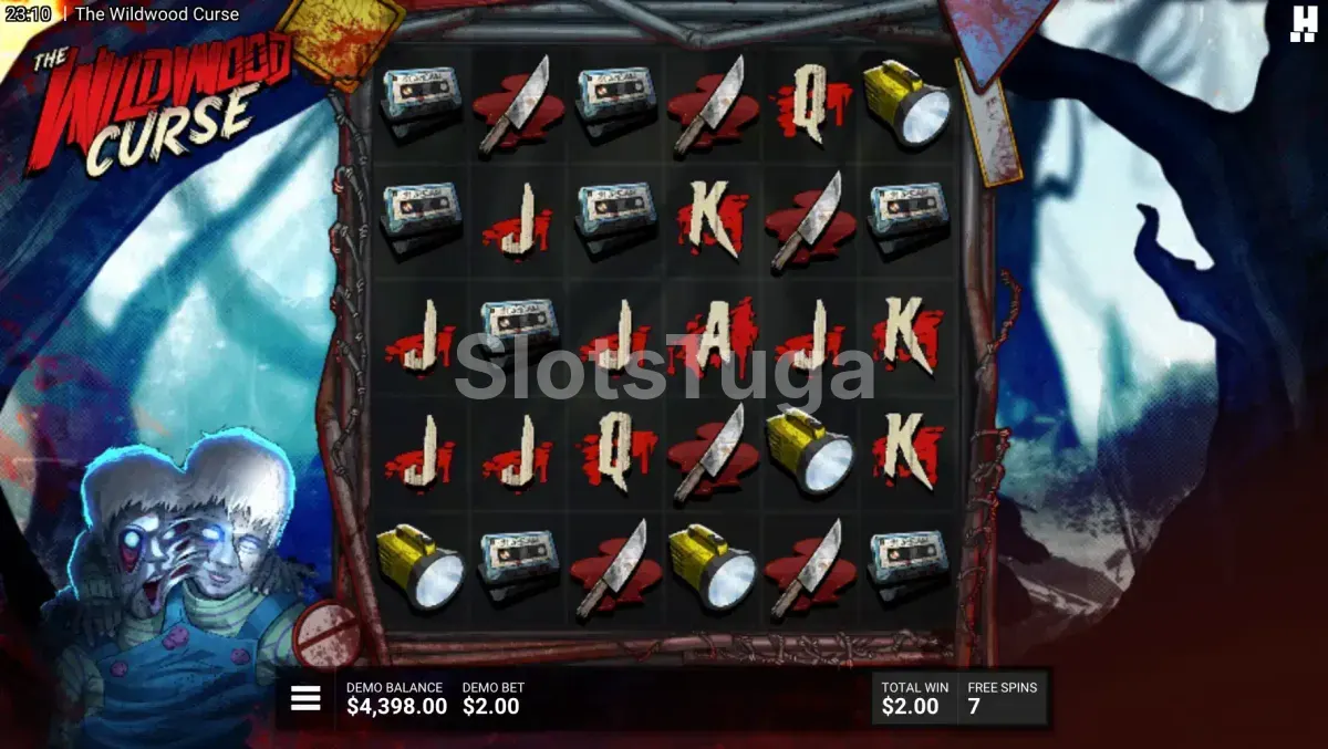 Rodadas de giros grátis ativadas em The Wildwood Curse