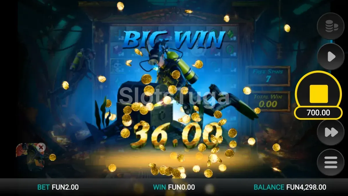 Grande vitória no Treasure Tumble com multiplicadores acumulados
