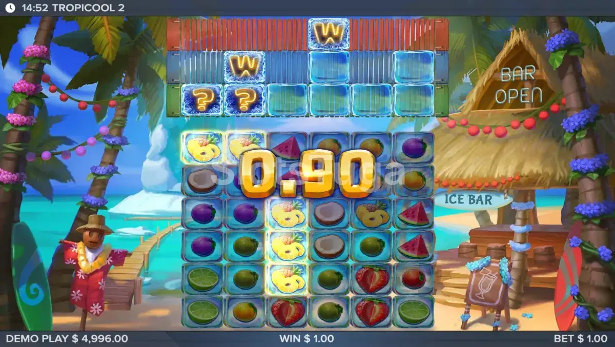 Grande vitória no Tropicool 2 com multiplicadores ativos