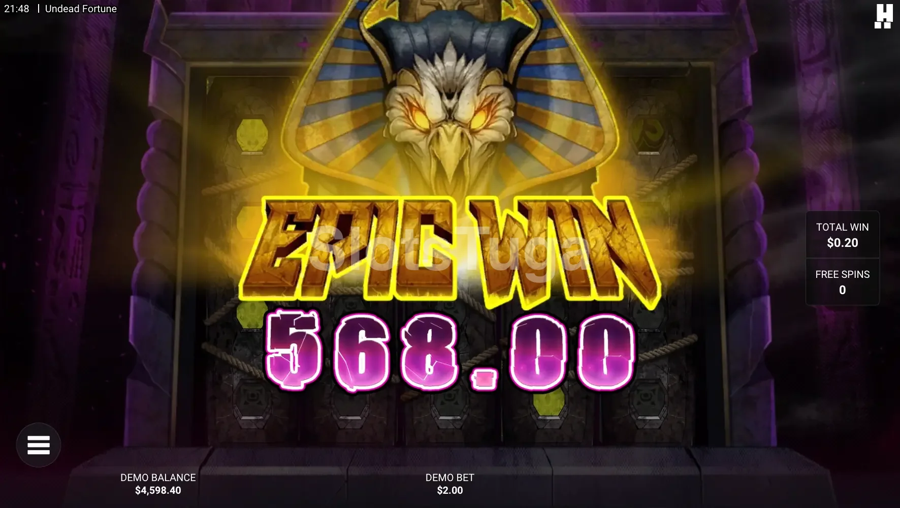 Grande vitória na Undead Fortune com multiplicador alto na tela