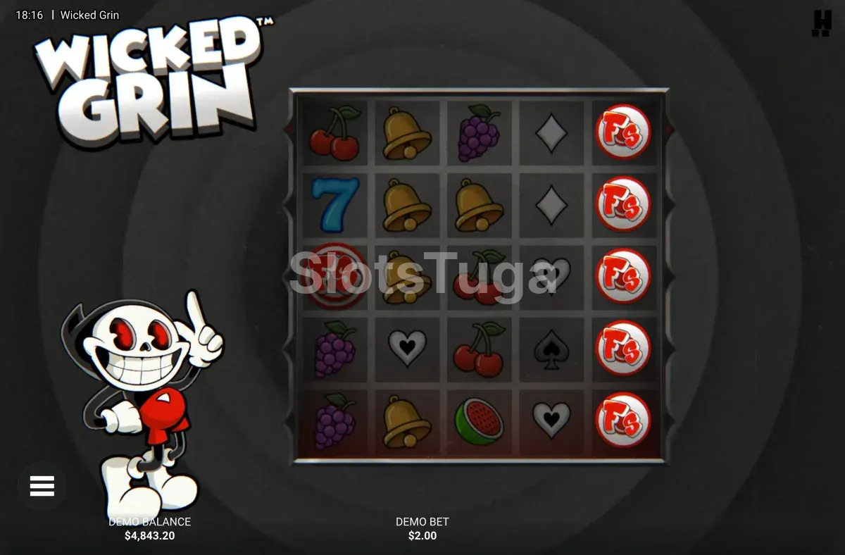 Scatters a expandir em Wicked Grin