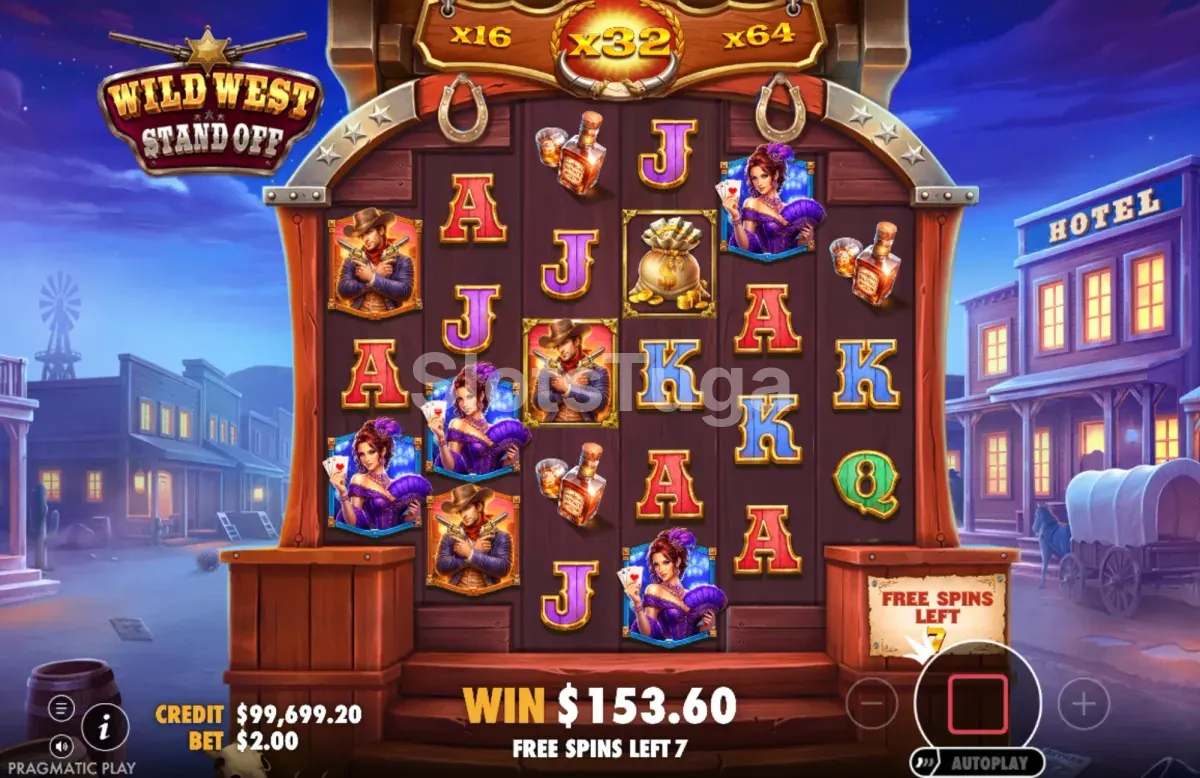 Rodadas grátis em Wild West Standoff com o duelo em curso