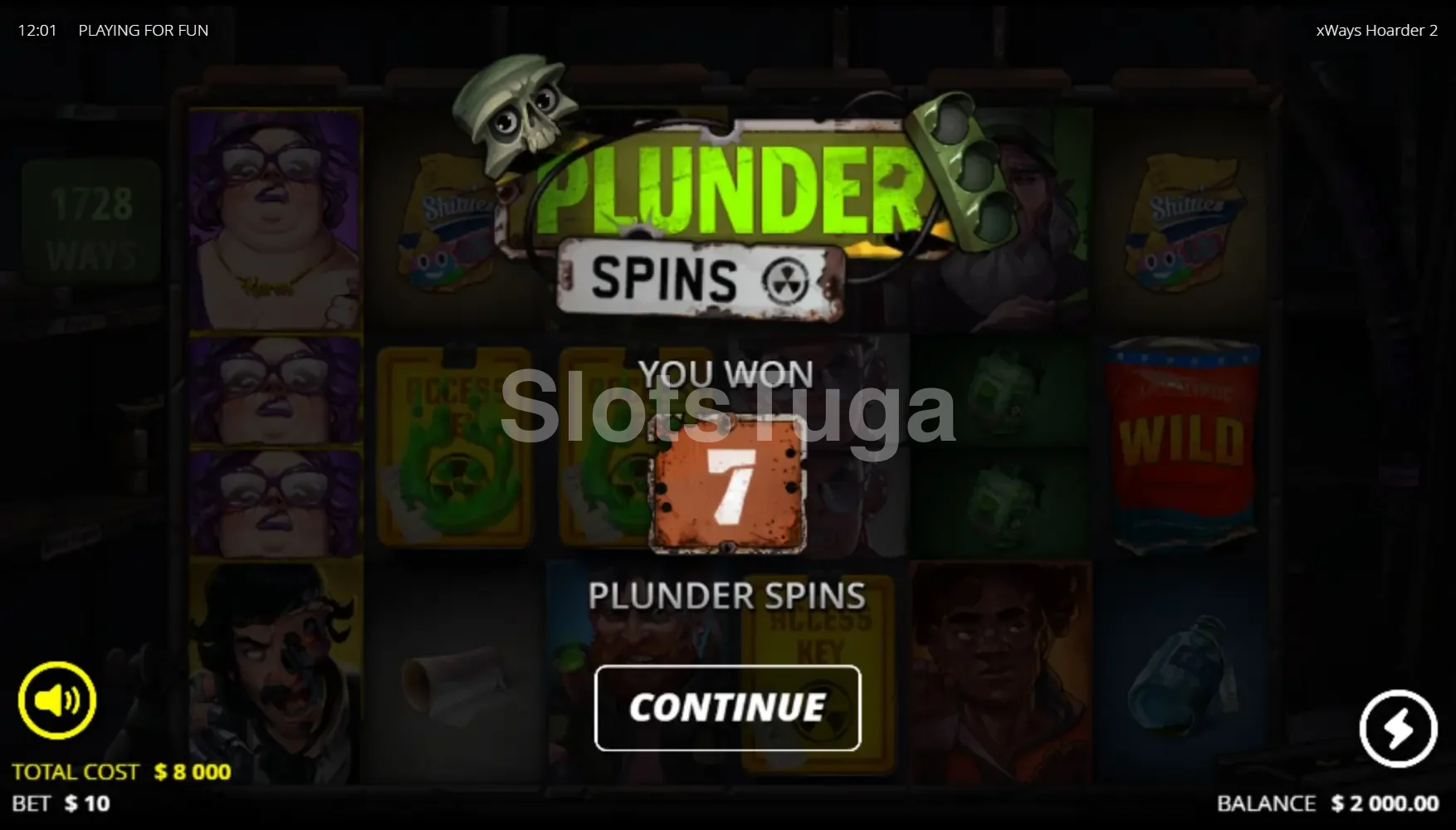 Rodadas grátis da xWays Hoarder 2 com multiplicadores e Wilds empilhados